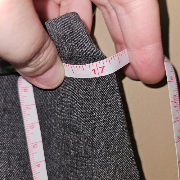 Worthington Skinny Ankle Pull-On Gray Pants - Picture 5 of 5